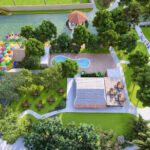 Bãi cỏ trung tâm